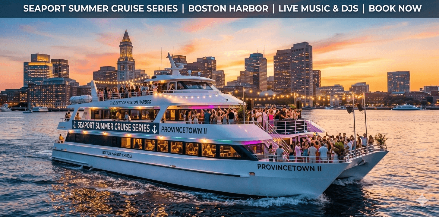 Seaport Summer Cruise Series | Best Floating Parties in Boston