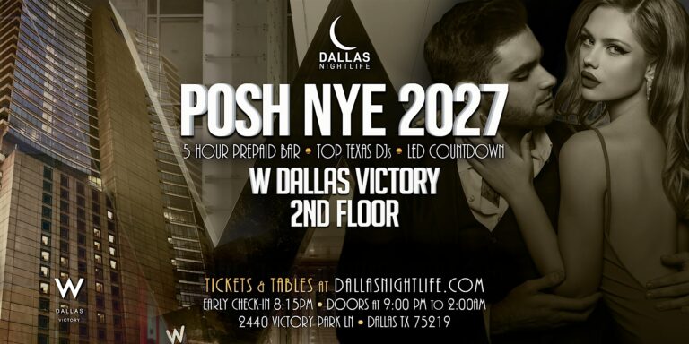 2027 W Dallas Posh New Year's Eve Party