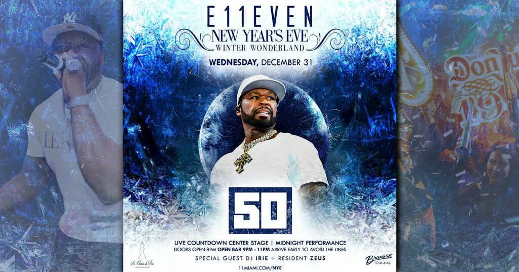 50 Cent | E11EVEN Miami New Year's Eve Party 2026