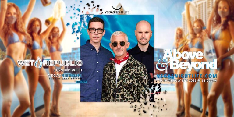 Above and Beyond | Paradise City Pool Party Vegas | Wet Republic