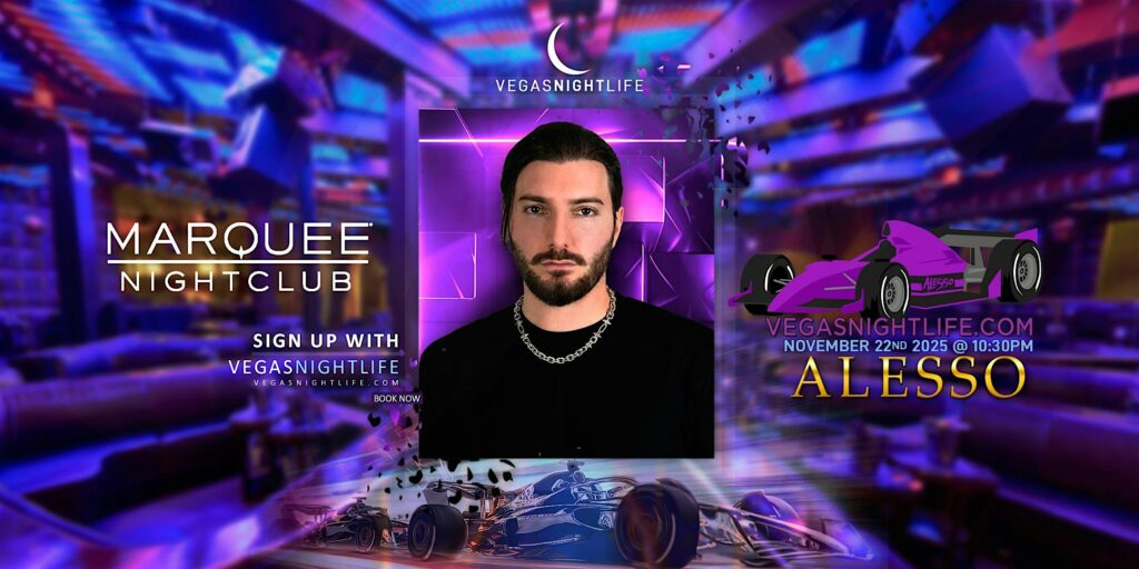 Alesso | Las Vegas Race Weekend Party | Marquee Nightclub
