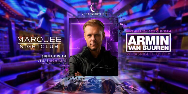 Armin van Buuren | Las Vegas Race Weekend | Marquee Nightclub