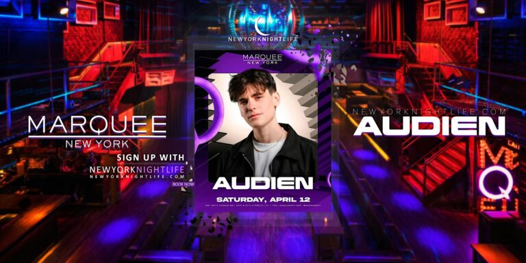 Audien | Saturday | Marquee New York Party