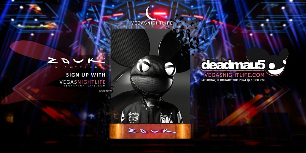 Deadmau5 | Saturday | Zouk Nightclub Las Vegas Party