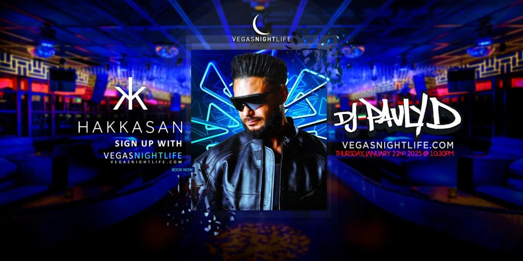 DJ Pauly D | Hakkasan Nightclub Party Las Vegas