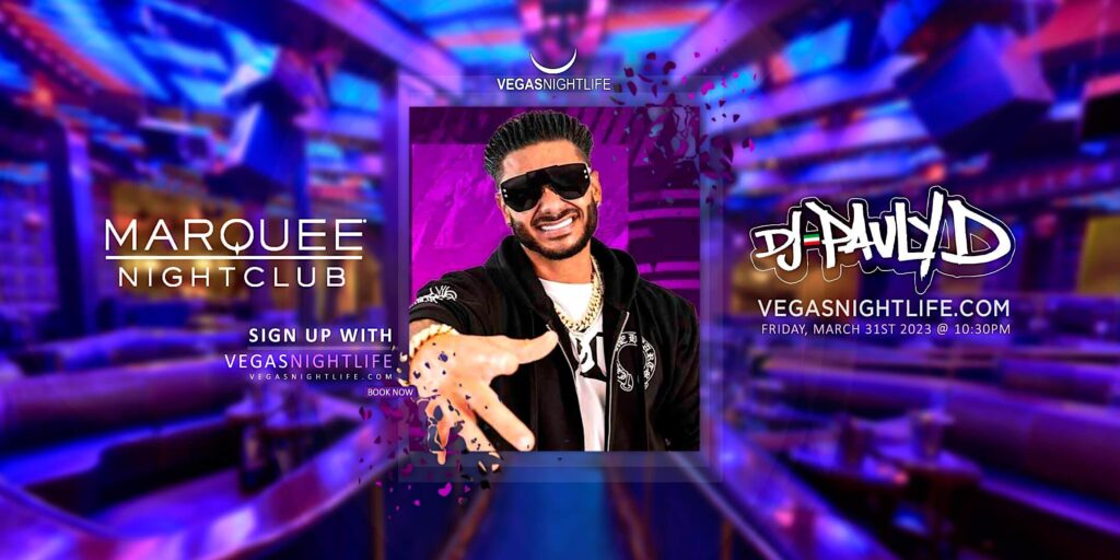 DJ Pauly D | Marquee Las Vegas Party Friday