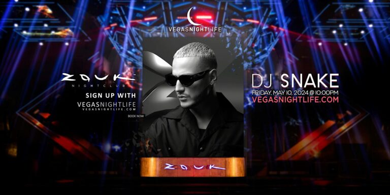 DJ Snake | Zouk Nightclub Vegas Party Friday