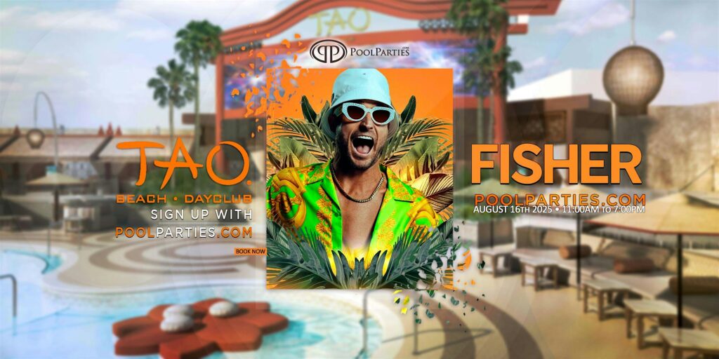 Fisher | Vegas Pool Party | TAO Beach Saturday