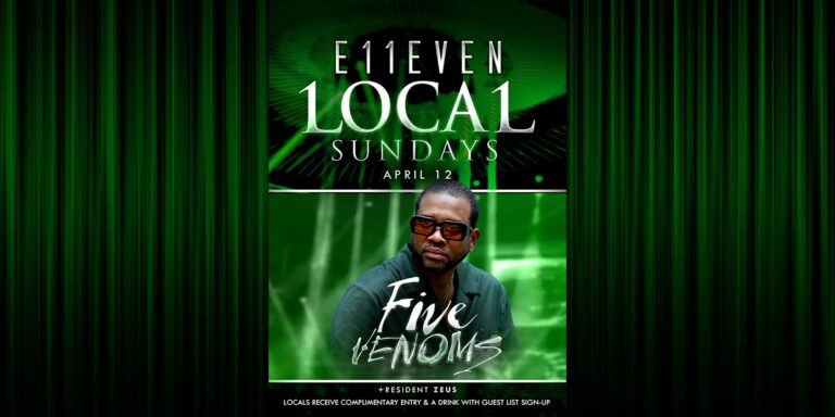 Five Venoms | Live Concert Party Miami | E11EVEN