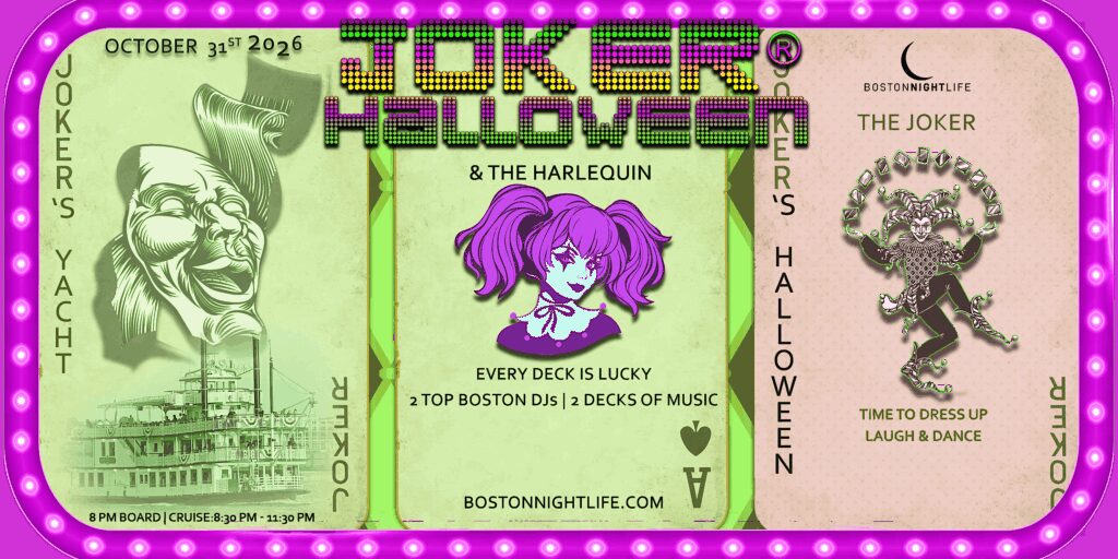 Joker Boston Halloween Party Cruise