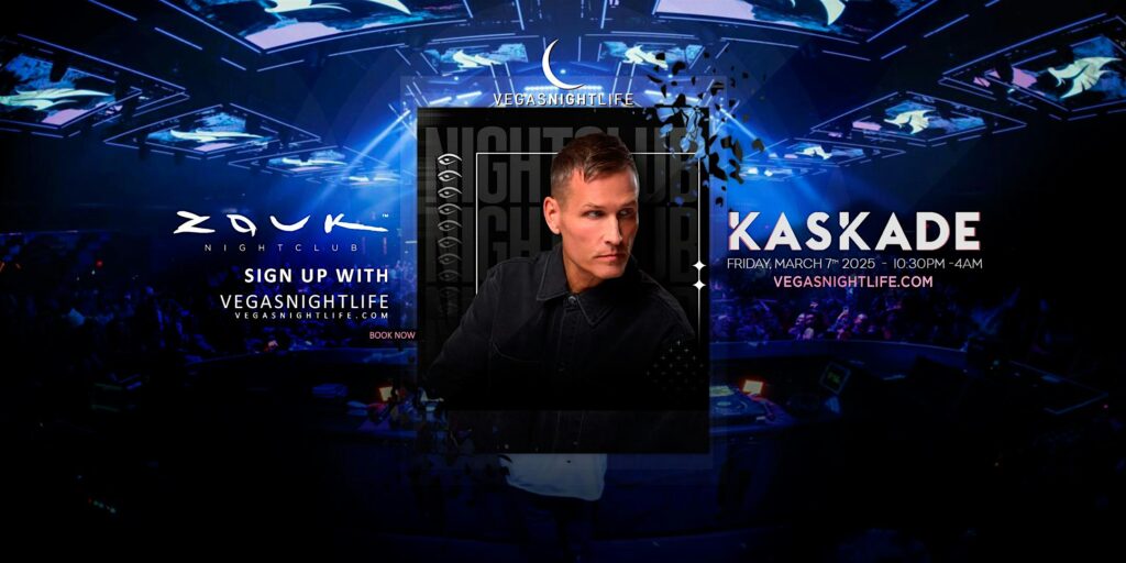 Kaskade | Friday Party Vegas | Zouk Nightclub