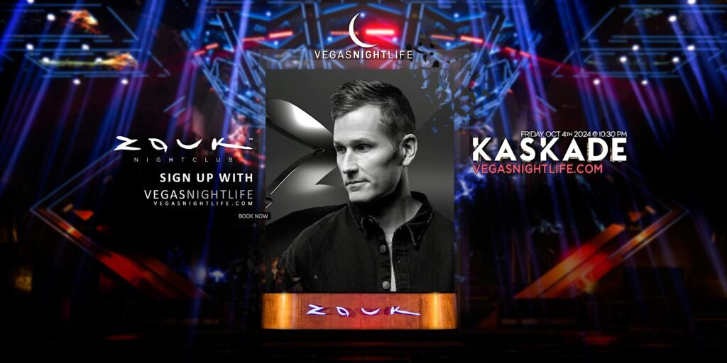 Kaskade | Las Vegas Party Friday | Zouk Nightclub