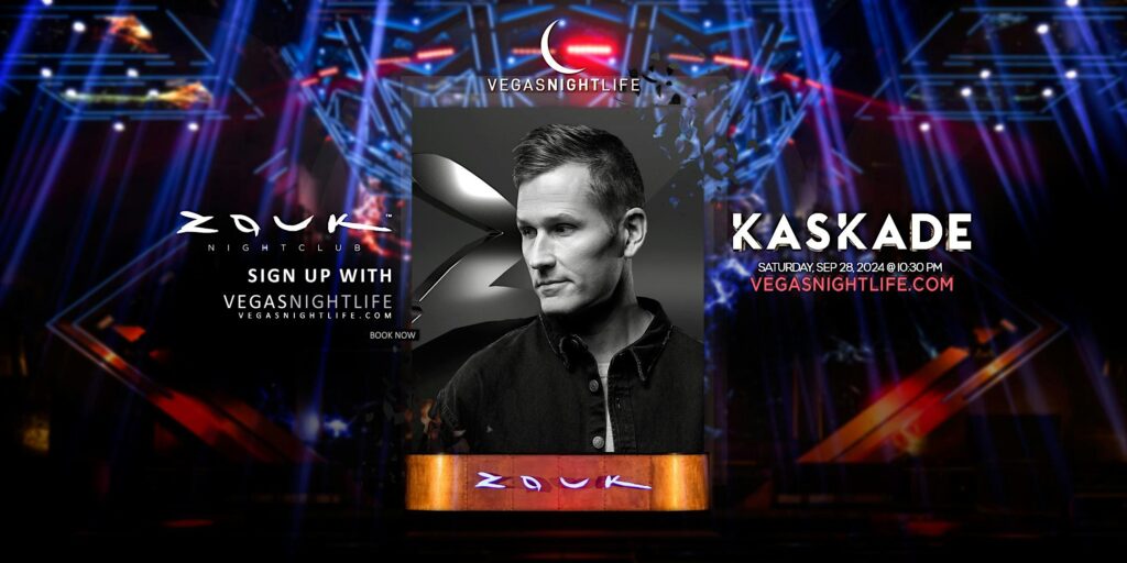 Kaskade | Las Vegas Party Saturday | Zouk Nightclub