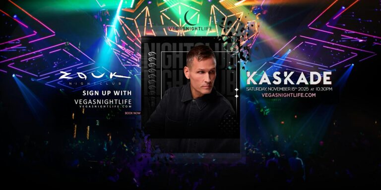 Kaskade | Saturday Party Vegas | Zouk Nightclub