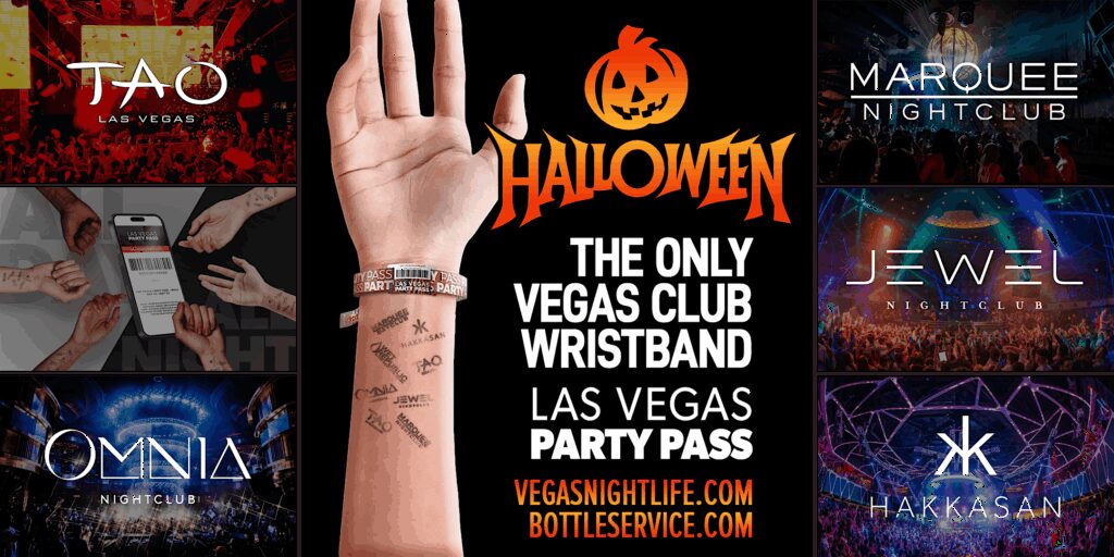 Las Vegas Party Pass | Oct 30 to Nov 2 | Halloween Weekend