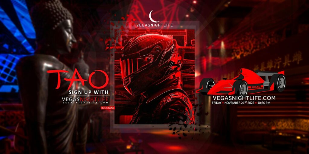 Las Vegas Race Weekend Party | TAO Friday