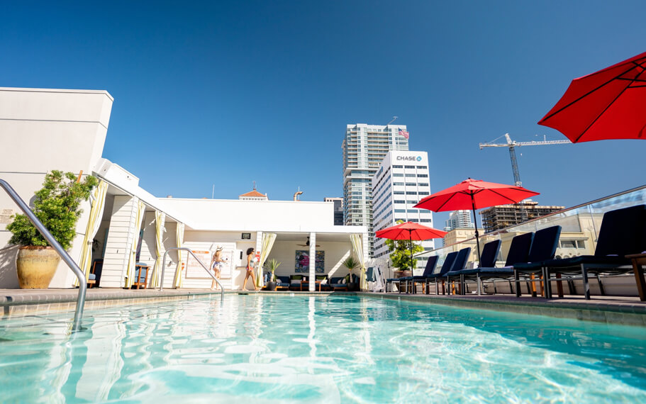 Andaz San Diego Hotel Rooftop Pool