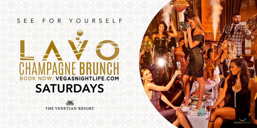 LAVO Saturday Party Brunch Las Vegas