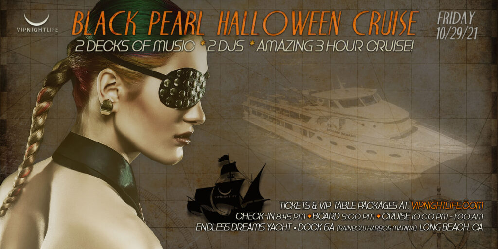 Long Beach Halloween - The Black Pearl Yacht Party