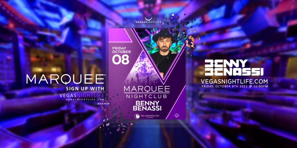 Benny Benassi at Marquee Nightclub
