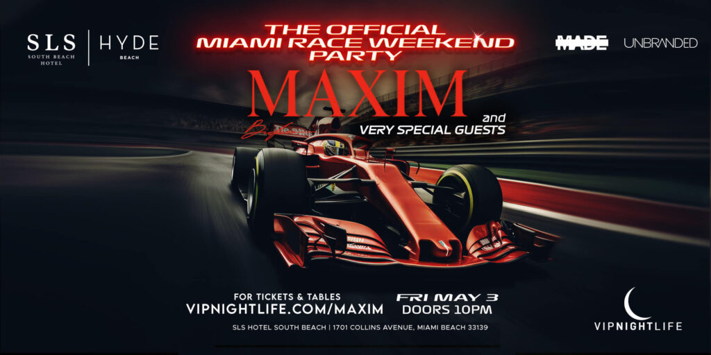 The MAXIM Miami Race Weekend Party