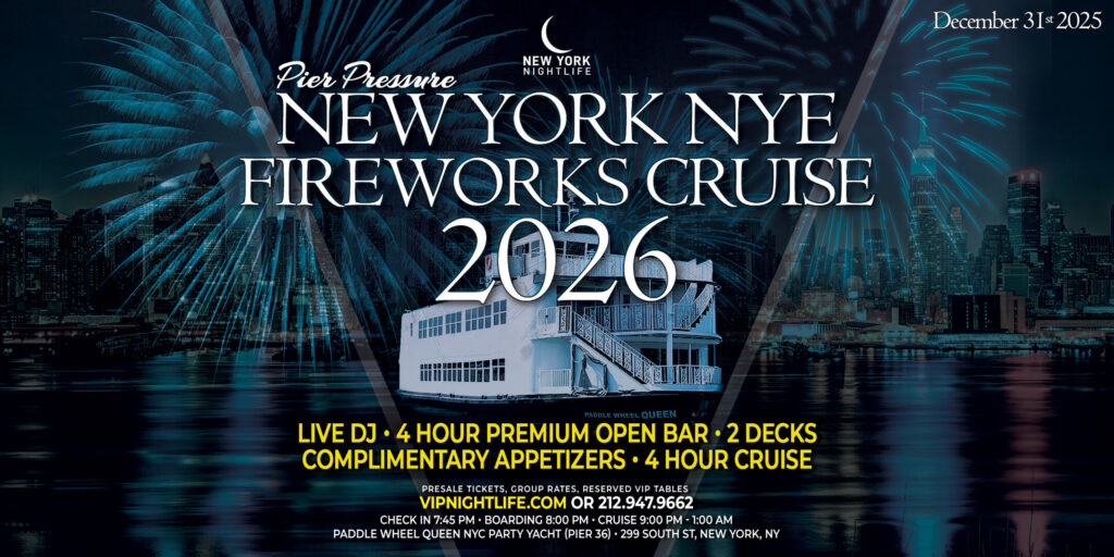 New York New Year's Eve Fireworks Party Cruise 2026
