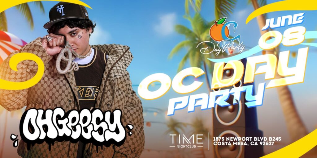 OC Day Party with Ohgeesy at TIME Nightclub