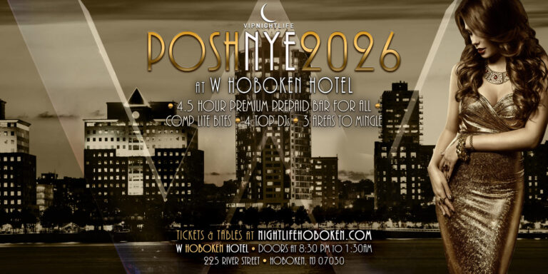 2026 Posh W Hotel Hoboken New Year's Eve Party