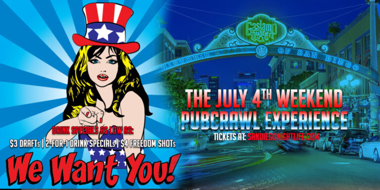 San Diego July 4th Weekend Pub Crawl