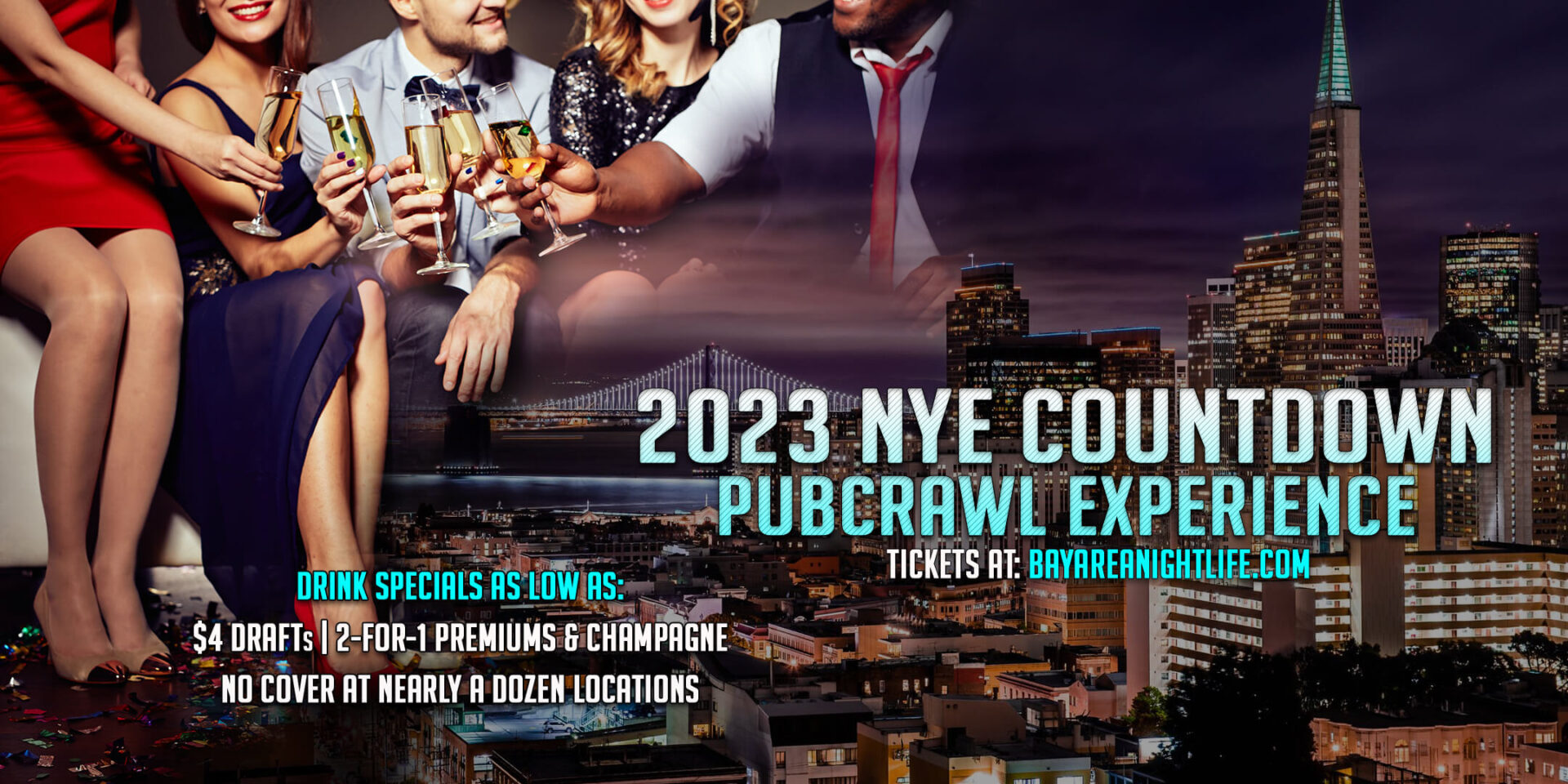 2023 SF New Year's Eve Under the Fireworks Cruise - ClubZone