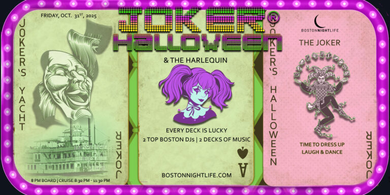 Joker Boston Halloween Party Cruise