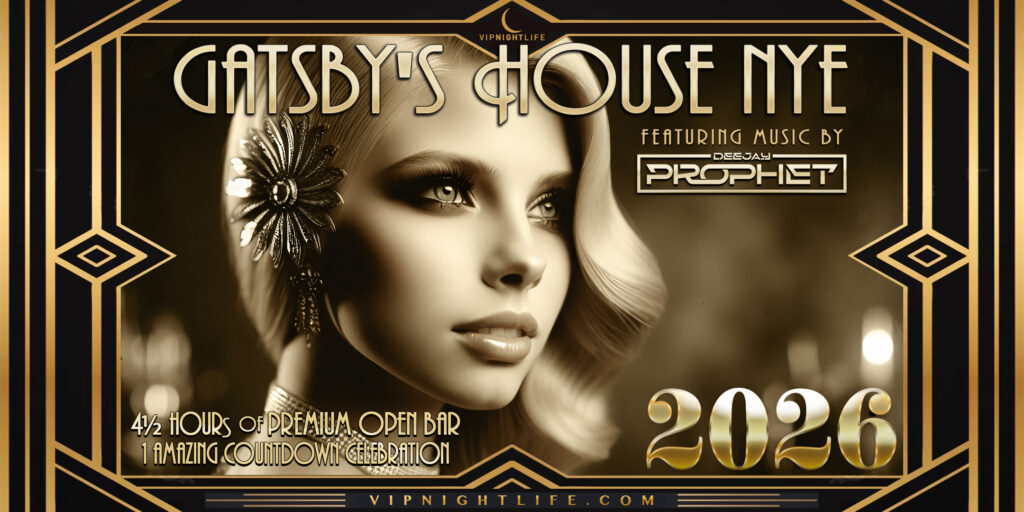 2026 W Hollywood New Year's Eve Party | Gatsby's House LA