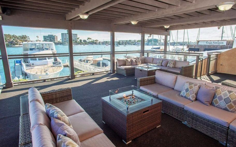 Waterfront Lounge & Garden Newport Beach