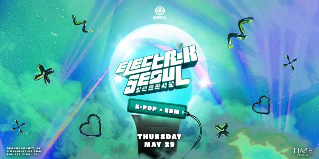 Electrik Seoul: K-Pop x EDM at TIME Nightclub