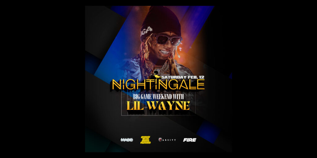 Big Game Pre Party | Lil Wayne Live at Nightingale Plaza