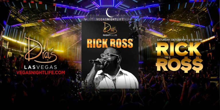 Rick Ross | Live Concert Party Las Vegas | Drai's Nightclub