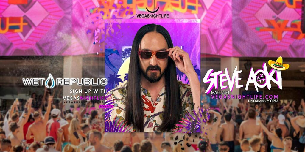 Steve Aoki | Cinco de Mayo Vegas Pool Party | Wet Republic