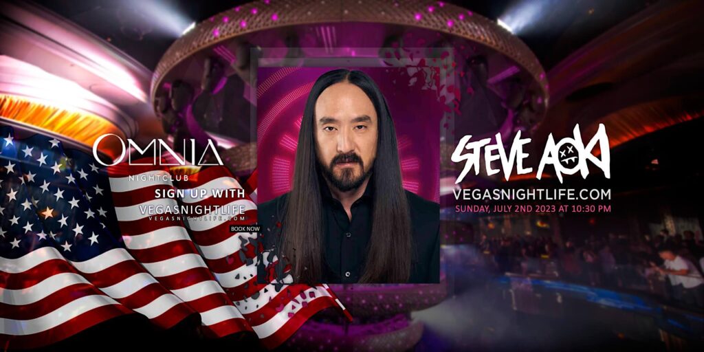 Steve Aoki | July 4th Weekend | OMNIA Las Vegas