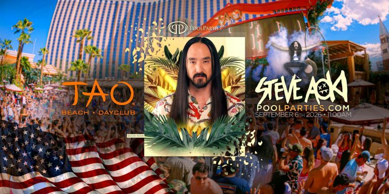 Steve Aoki | Labor Day Sunday Pool Party Vegas | TAO Beach