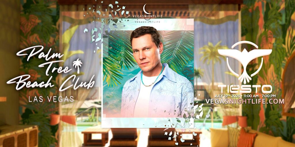 Tiesto | Palm Tree Beach Club | Vegas Pool Party