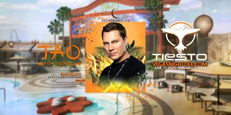 Tiesto | Saturday Pool Party Vegas | TAO Beach