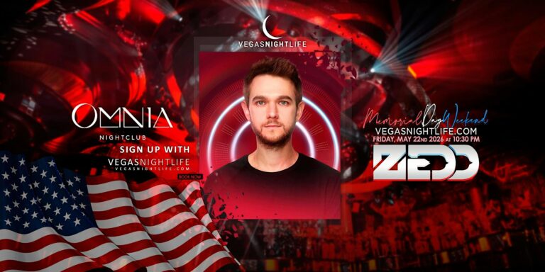 Zedd | Memorial Day Weekend Party Vegas | OMNIA