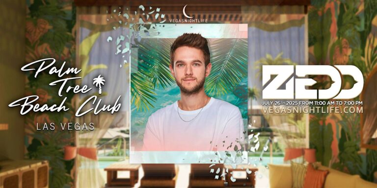 Zedd | Vegas Pool Party | Palm Tree Beach Club